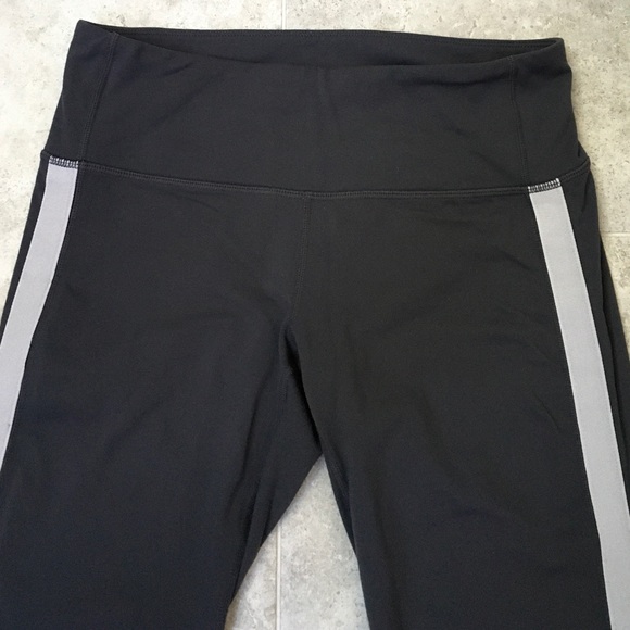 ATHLETA Leggings Reflective SideStripe Ankle Zip S - Picture 5 of 13